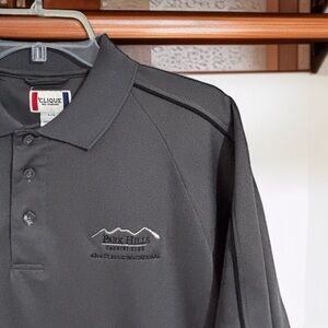 Clique Men’s Large Gray Golf Polo Shirt | Park Hills Country Club 43rd Classic.